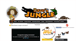 Desktop Screenshot of davesjungle.com